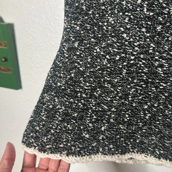 Vintage Y2K INC Pull Over Knit V Cut Sweater Tank Top Chunky Size L/XL Black - Picture 4 of 5